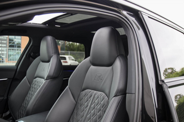 Audi A6 Avant 55 TFSI e Quattro Competition S line Edition 367pk Automaat|Kuipstoelen|Panoramadak|Virtual Cockpit|LED Matrix|Black