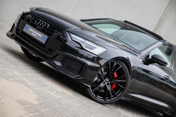 Audi A6 Avant 55 TFSI e Quattro Competition S line Edition 367pk Automaat|Kuipstoelen|Panoramadak|Virtual Cockpit|LED Matrix|Black