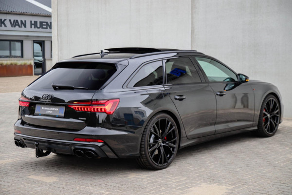 Audi A6 Avant 55 TFSI e Quattro Competition S line Edition 367pk Automaat|Kuipstoelen|Panoramadak|Virtual Cockpit|LED Matrix|Black