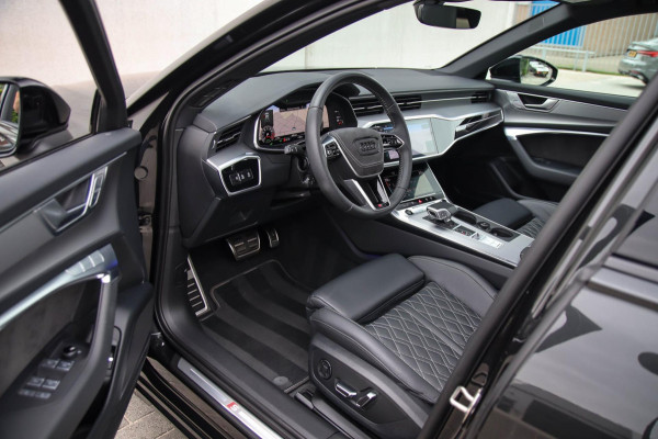 Audi A6 Avant 55 TFSI e Quattro Competition S line Edition 367pk Automaat|Kuipstoelen|Panoramadak|Virtual Cockpit|LED Matrix|Black