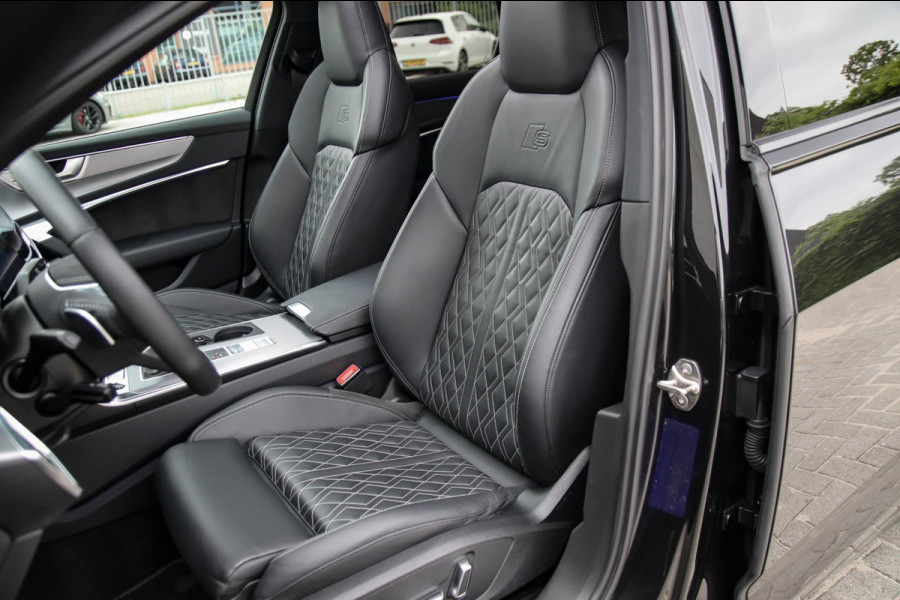 Audi A6 Avant 55 TFSI e Quattro Competition S line Edition 367pk Automaat|Kuipstoelen|Panoramadak|Virtual Cockpit|LED Matrix|Black