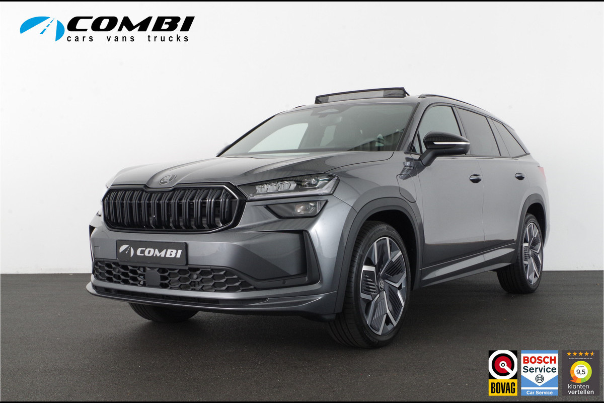 Škoda Kodiaq 1.5 TSI PHEV Sportline Business > Panorama schuif/Trekhaak/Dynamic-pakket/20 inch... | 0140 | Škoda Kodiaq 1.5 TSI PHEV Sportline Business > Panorama schuif/Trekhaak/Dynamic-pakket/20 inch... | 0140 |