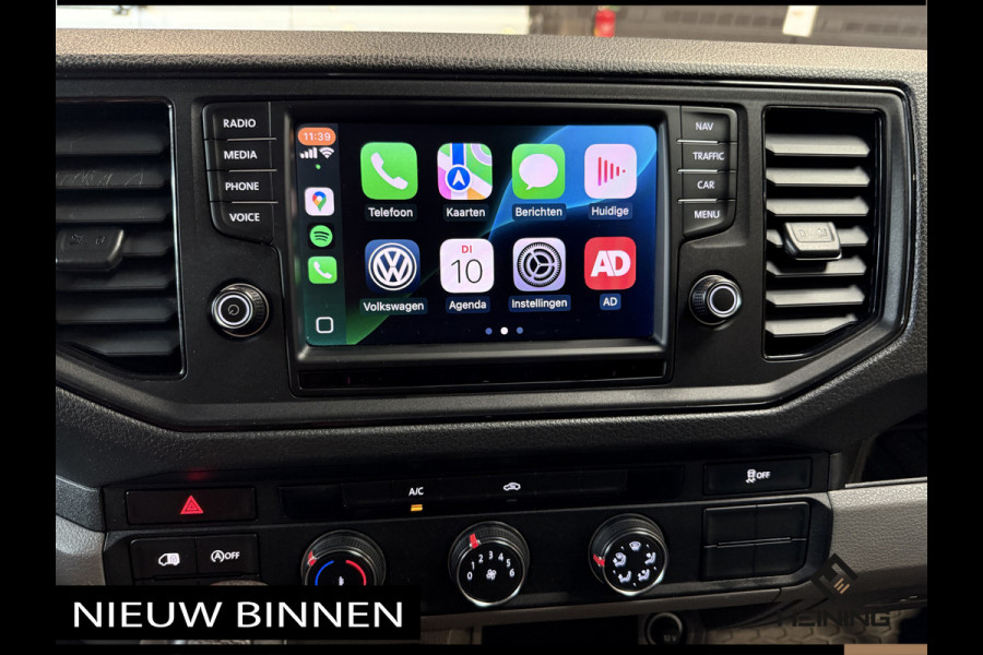 Volkswagen Crafter 35 2.0 TDI L3H3 Comfortline 140 PK Automaat. Navi. Apple-carplay. Camera. Werkplaatsinrichting.