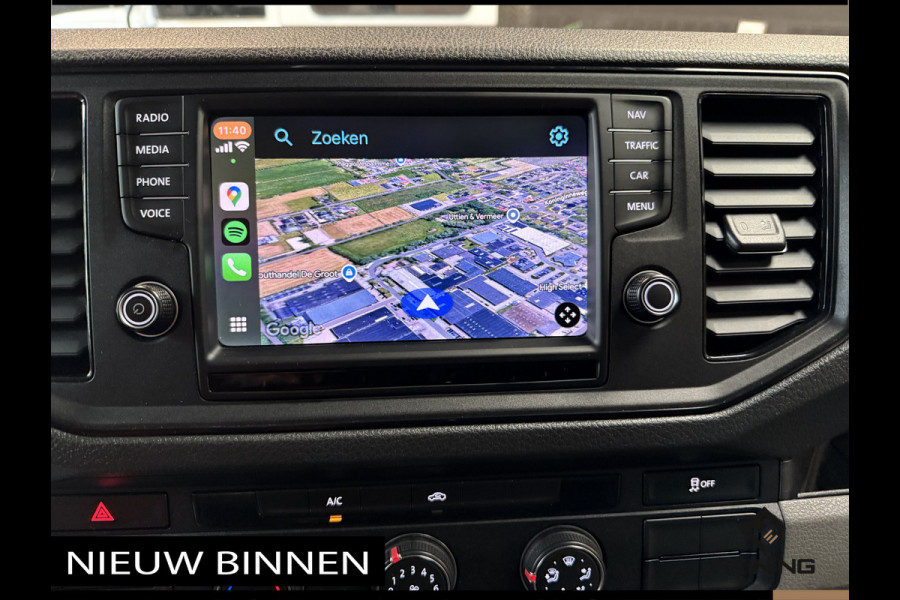 Volkswagen Crafter 35 2.0 TDI L3H3 Comfortline 140 PK Automaat. Navi. Apple-carplay. Camera. Werkplaatsinrichting.