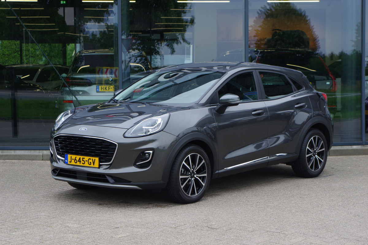 Ford Puma 1.0 EcoBoost Hybrid 125 PK Titanium X, Winterpakket, Climate Control, Navigatie Ford Puma 1.0 EcoBoost Hybrid 125 PK Titanium X, Winterpakket, Climate Control, Navigatie