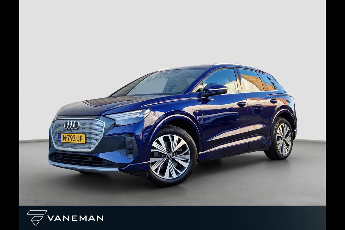 Audi Q4 e-tron 35 Launch edition Advanced 55 kWh | Stoelverwarming | Clima | Draadloos Android Auto / Apple Carplay | PDC | Verwarmde buitenspiegels| Audi Q4 e-tron 35 Launch edition Advanced 55 kWh | Stoelverwarming | Clima | Draadloos Android Auto / Apple Carplay | PDC | Verwarmde buitenspiegels|
