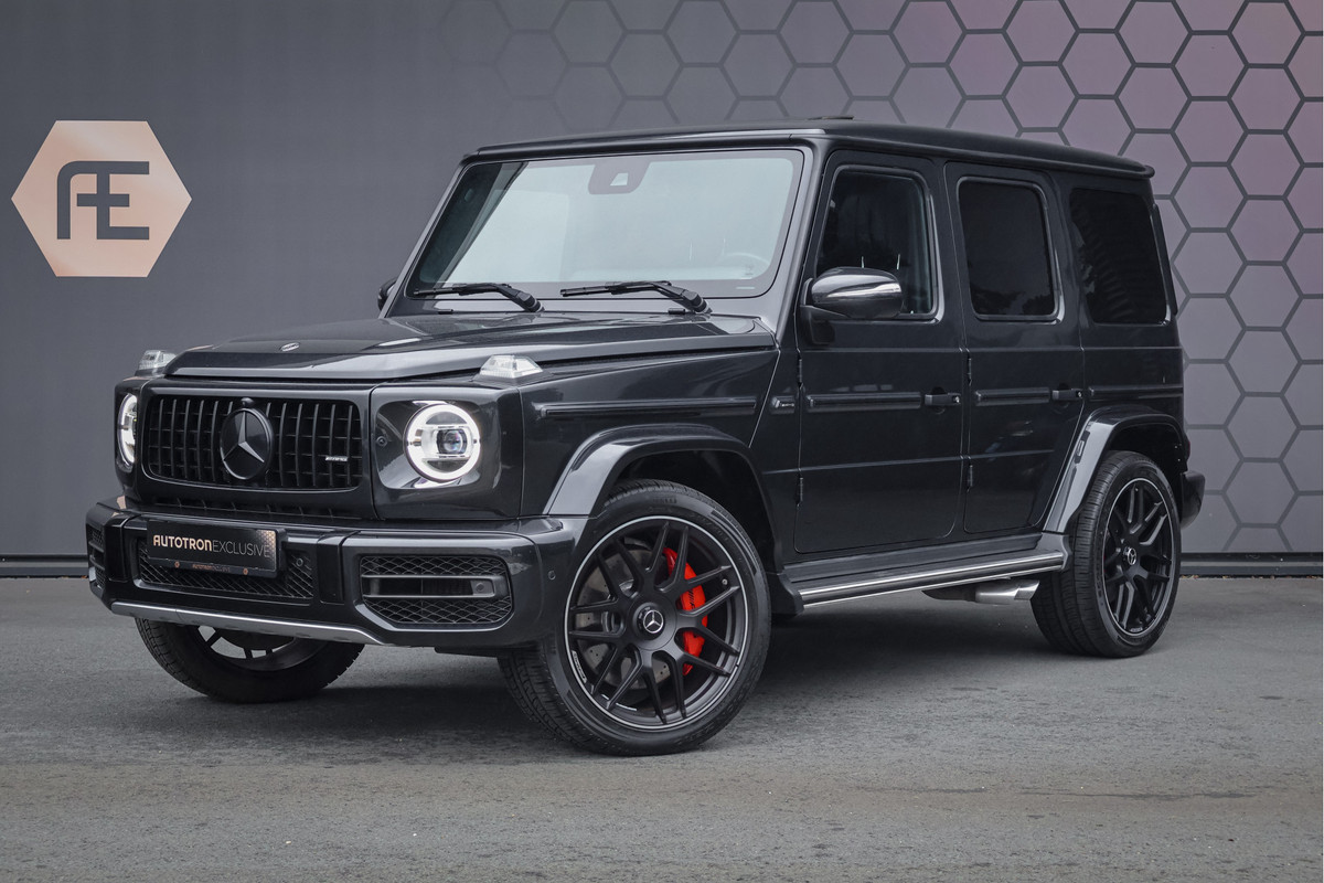Mercedes-Benz G-Klasse 63 AMG KLASSE | MASSAGE | ADAPTIVE CRUISE | STOELVERKOELING & VERWARMING | PANORAMADAK | TREKHAAK | BURMESTER | SFEERVERLICHTING G63 Mercedes-Benz G-Klasse 63 AMG KLASSE | MASSAGE | ADAPTIVE CRUISE | STOELVERKOELING & VERWARMING | PANORAMADAK | TREKHAAK | BURMESTER | SFEERVERLICHTING G63