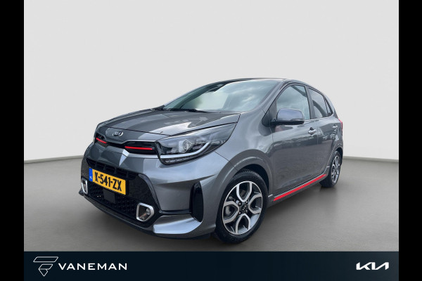 Kia Picanto 1.0 DPi GT-Line | LED | Leder | Sportstuur | Navi | Cruise | Camera | Carplay/Android Auto |