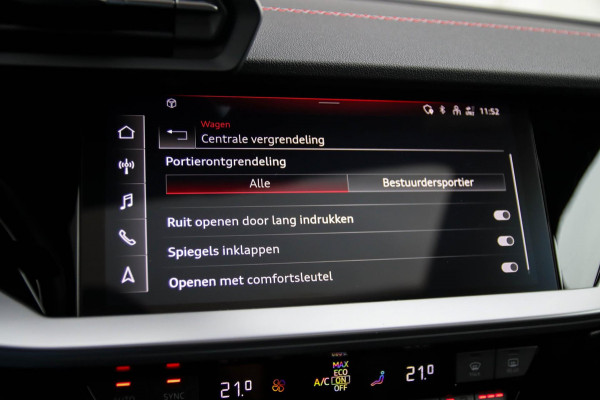 Audi A3 Sportback 45 TFSI e PHEV S Edition S-line 245pk S-Tronic! Panoramadak|Virtual Cockpit|Kuipstoelen elektrisch|Matrix|Black
