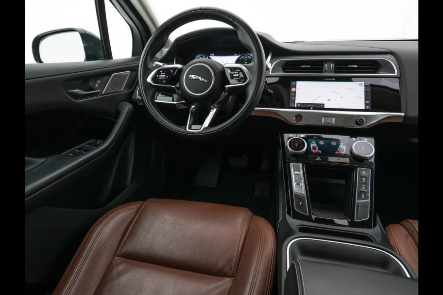 Jaguar I-PACE EV320 S AWD Business Pack 90 kWh [ 3-Fase ] (INCL-BTW) *LUXURY-LEATHER | FULL-LED | MERIDIAN-AUDIO | DIGI-COCKPIT | KEYLESS | DAB+ | NAVI-FULLMAP | ECC | HEATED-COMFORTSEATS | PDC | SURROUND-VIEW | CRUISE | LANE-ASSIST | TOWBAR | 20''A