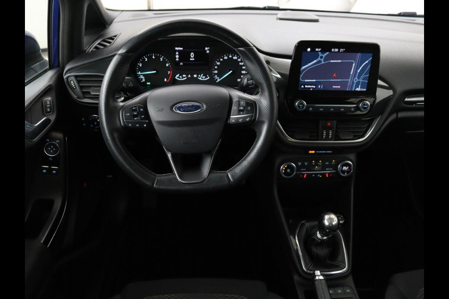 Ford Fiesta 1.0 EcoBoost ST-Line | Panoramadak | Stoel & stuurverwarming | Carplay | Navigatie | Climate control | Cruise control | Parkeerhulp