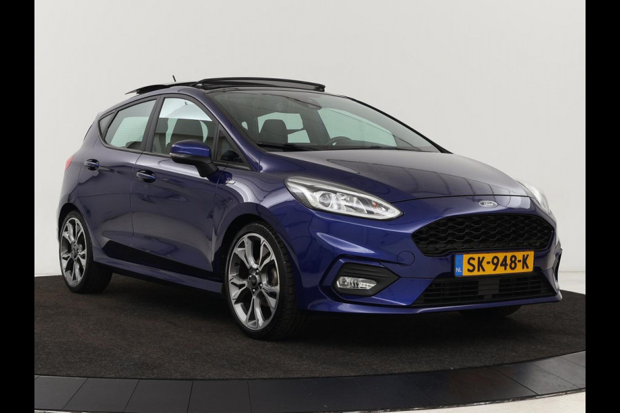 Ford Fiesta 1.0 EcoBoost ST-Line | Panoramadak | Stoel & stuurverwarming | Carplay | Navigatie | Climate control | Cruise control | Parkeerhulp