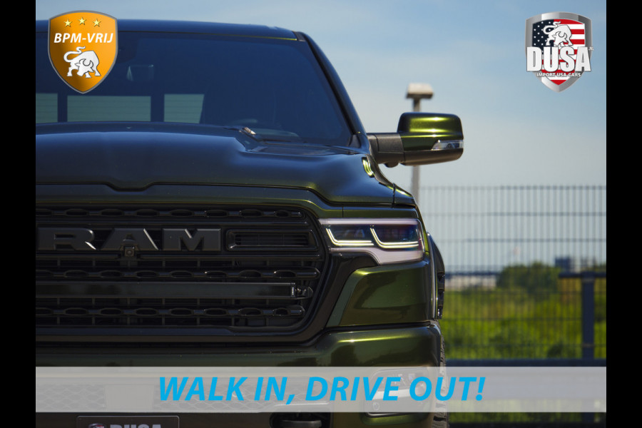 Dodge Ram | 1500 | Limited | 3.0L Twin-Turbo I6 | High Output | BPM-VRIJ | Passenger Display | 14,4 Touch Screen | LPG | FULL WRAP Getoonde accessoires zijn verkrijgbaar tegen meerprijs