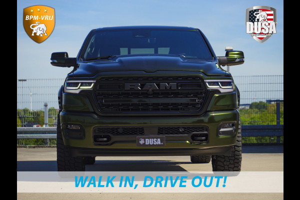 Dodge Ram | 1500 | Limited | 3.0L Twin-Turbo I6 | High Output | BPM-VRIJ | Passenger Display | 14,4 Touch Screen | LPG | FULL WRAP Getoonde accessoires zijn verkrijgbaar tegen meerprijs