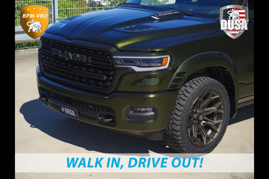 Dodge Ram | 1500 | Limited | 3.0L Twin-Turbo I6 | High Output | BPM-VRIJ | Passenger Display | 14,4 Touch Screen | LPG | FULL WRAP Getoonde accessoires zijn verkrijgbaar tegen meerprijs