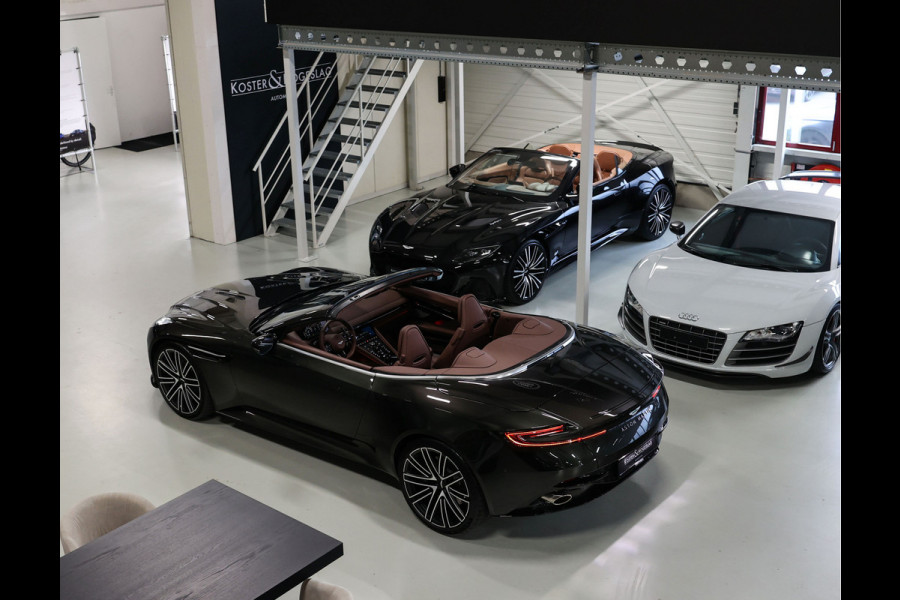 Aston Martin DB12 Volante 4.0 V8 *Minotaur Green*Havana Tan*