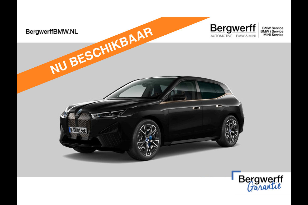 BMW iX xDrive50 - Luchtvering - Integral Active Steering - Driving Ass Prof - Pano BMW iX xDrive50 - Luchtvering - Integral Active Steering - Driving Ass Prof - Pano