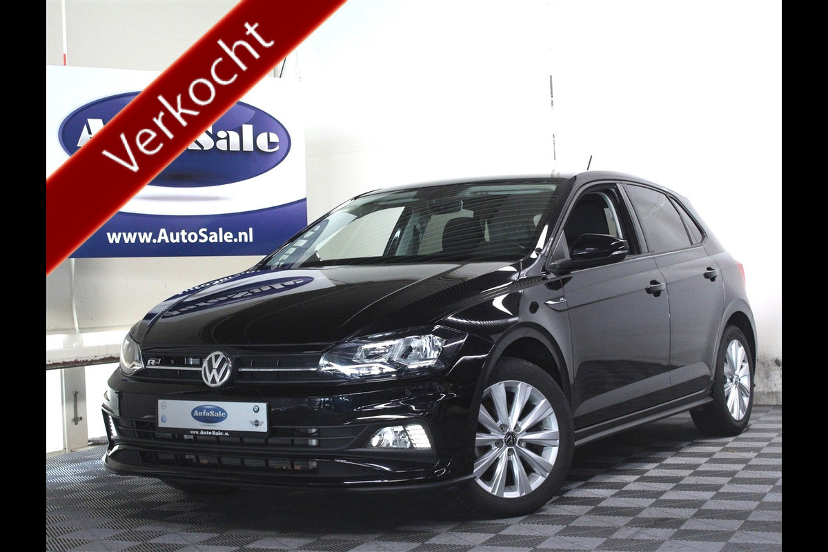 Volkswagen Polo 1.0 TSI R-Line 1eEIG ACC CARPLAY VIRTUAL STOELVW '19 Volkswagen Polo 1.0 TSI R-Line 1eEIG ACC CARPLAY VIRTUAL STOELVW '19