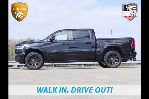 Dodge Ram | 1500 | Limited | 3.0L Twin-Turbo I6 | High Output | BPM-VRIJ | Passenger Display | 14,4 Touch Screen | LPG | RAMBOX Getoonde accessoires zijn verkrijgbaar tegen meerprijs