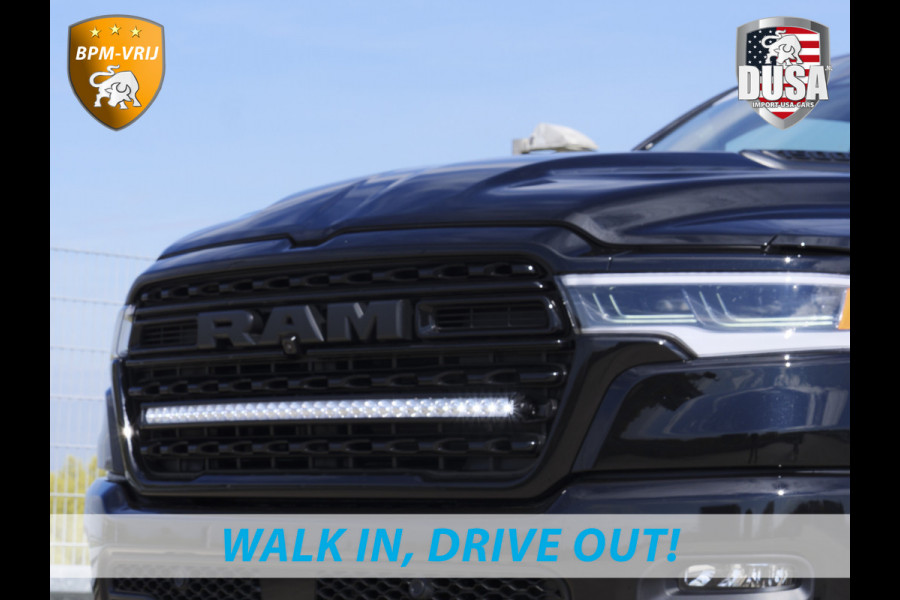Dodge Ram | 1500 | Limited | 3.0L Twin-Turbo I6 | High Output | BPM-VRIJ | Passenger Display | 14,4 Touch Screen | LPG | RAMBOX Getoonde accessoires zijn verkrijgbaar tegen meerprijs