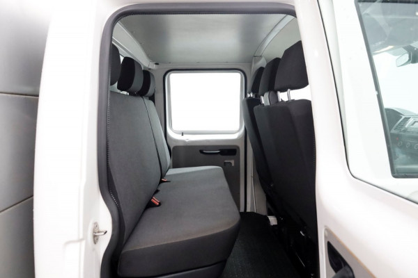 Volkswagen Transporter T6 2.0 TDI 150pk Lang D.C. Open laadbak met Palfinger laadkraan 08-2017