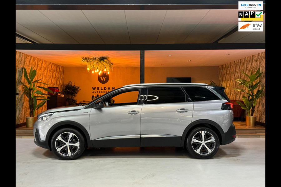 Peugeot 5008 1.2 PureTech GT-Line Garantie Trekhaak 7P CarPlay 360 Camera Blindspot Sfeer Cruise Lane Led Dab Navi Clima Rijklaar