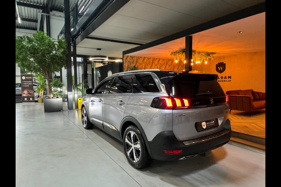 Peugeot 5008 1.2 PureTech GT-Line Garantie Trekhaak 7P CarPlay 360 Camera Blindspot Sfeer Cruise Lane Led Dab Navi Clima Rijklaar