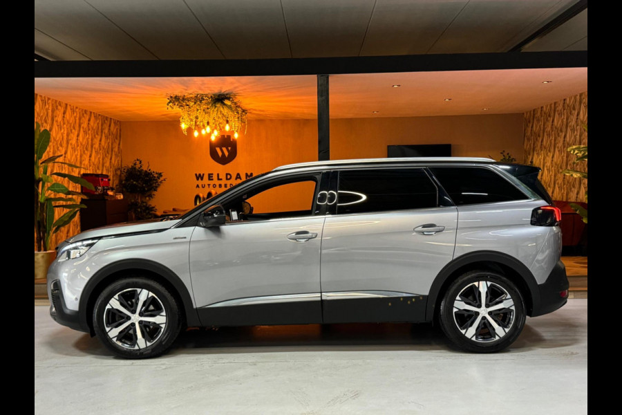 Peugeot 5008 1.2 PureTech GT-Line Garantie Trekhaak 7P CarPlay 360 Camera Blindspot Sfeer Cruise Lane Led Dab Navi Clima Rijklaar