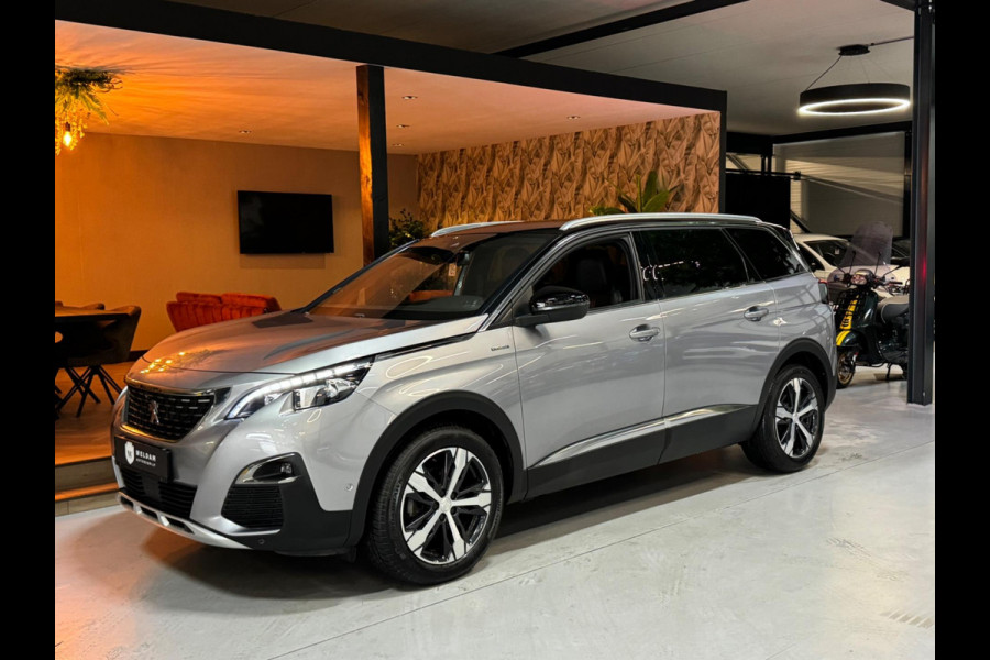 Peugeot 5008 1.2 PureTech GT-Line Garantie Trekhaak 7P CarPlay 360 Camera Blindspot Sfeer Cruise Lane Led Dab Navi Clima Rijklaar