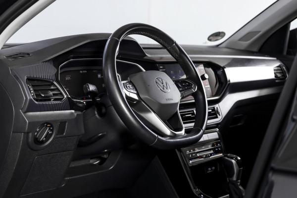 Volkswagen T-Cross 1.0 TSI Style 110 PK - Automaat | Dig.Cockpit | Adapt.Cruise |  Stoelverw. | PDC | Camera | App.Connect | ECC | Afn.Trekhaak | LM 18" |