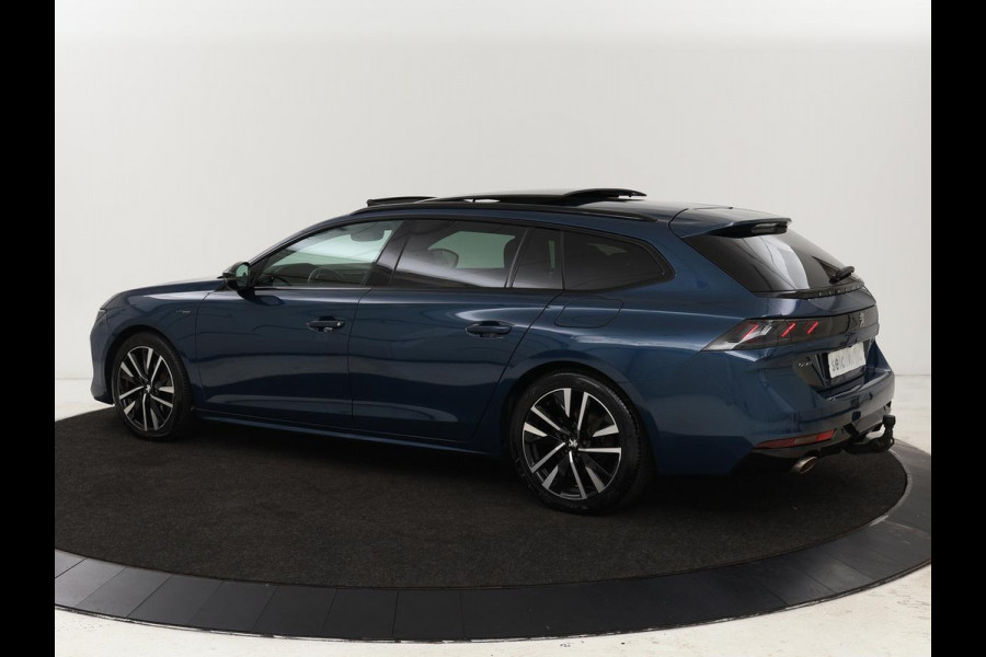 Peugeot 508 1.6 HYbrid GT | Panoramadak | Trekhaak | Stoelverwarming | FOCAL Sound | 360 camera | Adaptive cruise | Full LED | Carplay | Keyless | Navigatie | PHEV