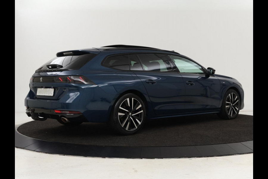 Peugeot 508 1.6 HYbrid GT | Panoramadak | Trekhaak | Stoelverwarming | FOCAL Sound | 360 camera | Adaptive cruise | Full LED | Carplay | Keyless | Navigatie | PHEV