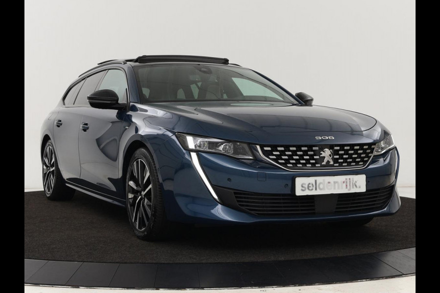 Peugeot 508 1.6 HYbrid GT | Panoramadak | Trekhaak | Stoelverwarming | FOCAL Sound | 360 camera | Adaptive cruise | Full LED | Carplay | Keyless | Navigatie | PHEV