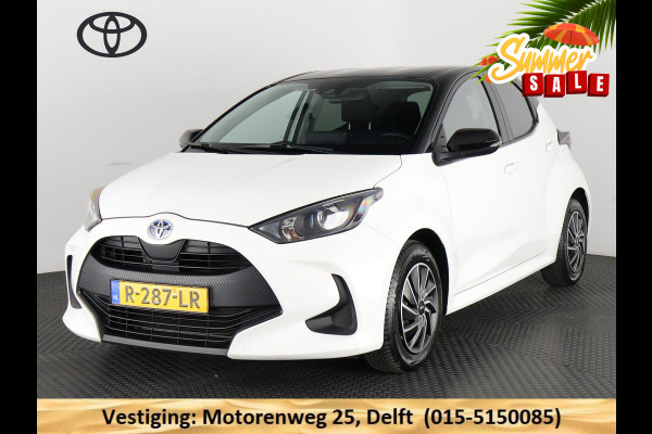 Toyota Yaris 1.5 HYB 1e EIG GARANTIE TOT 11-2032* BLACK & WHITE BIJNA 2023. CLOUD NAVI.CLIMA.CRUISE