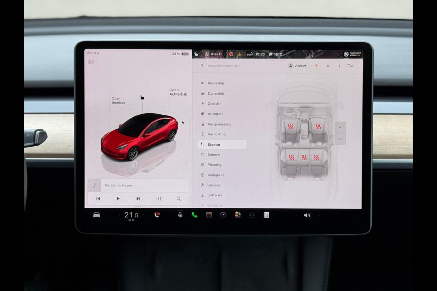 Tesla Model 3 Standard RWD Plus 60 kWh, facelift, panoramadak, leder