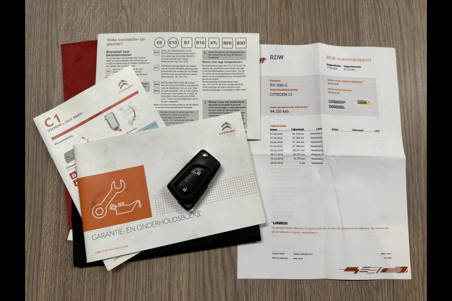 Citroën C1 1.0 e-VTi Feel 5drs Airco|Bluetooth|Cruise
