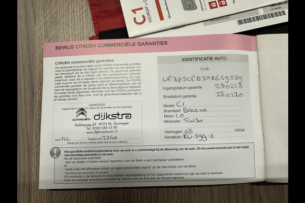 Citroën C1 1.0 e-VTi Feel 5drs Airco|Bluetooth|Cruise