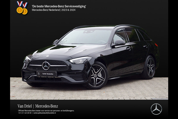 Mercedes-Benz C-Klasse Estate C 300 e Estate AMG Line Night | Trekhaak Distronic Sfeerverlichting Akoestich