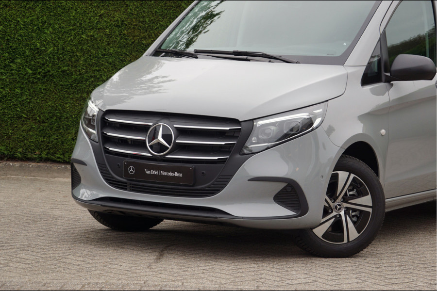 Mercedes-Benz Vito VITO 116 CDI Lang Pro Facelift | Alpinegrijs | LED Trekhaak Multibeam Stuurverwarming