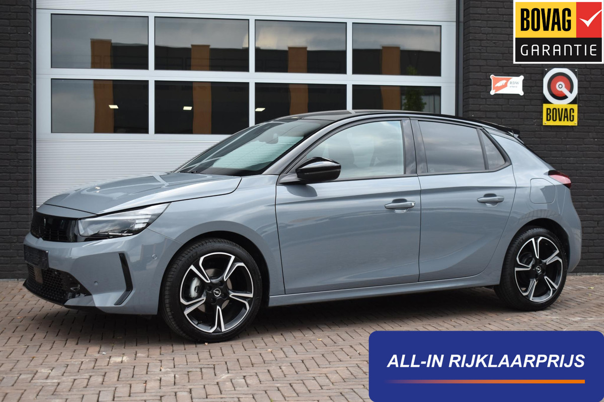 Opel Corsa 1.2 GS | Panodak | LED | 17 Inch | Carplay | Incl. garantie Opel Corsa 1.2 GS | Panodak | LED | 17 Inch | Carplay | Incl. garantie