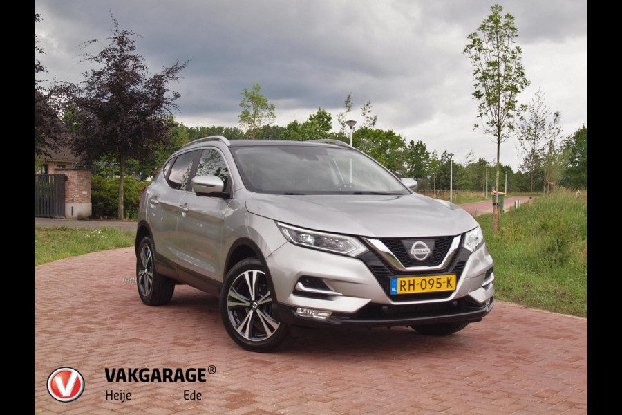Nissan QASHQAI 1.2 N-Connecta | 360 Camera | DAB | Cruise Control | Trekhaak | Glazen dak |