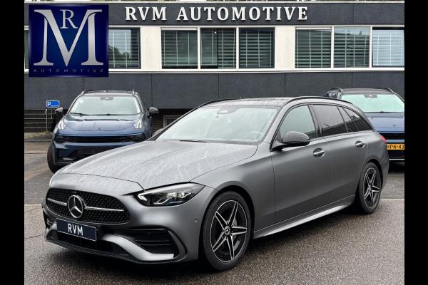 Mercedes-Benz C-Klasse 180 AMG Line TREKHAAK ELEKTRISCH | PANO | RIJKLAAR INCL. 12 MND. BOVAGGARANTIE