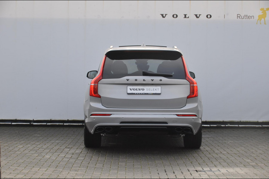Volvo XC90 T8 455PK Automaat Recharge AWD Ultimate Dark HEICO / Luchtvering / Panoramisch schuif en kantel dak / Head-Up Display / Google Services / Adaptieve Cruise Control / Harman Kardon Audio/