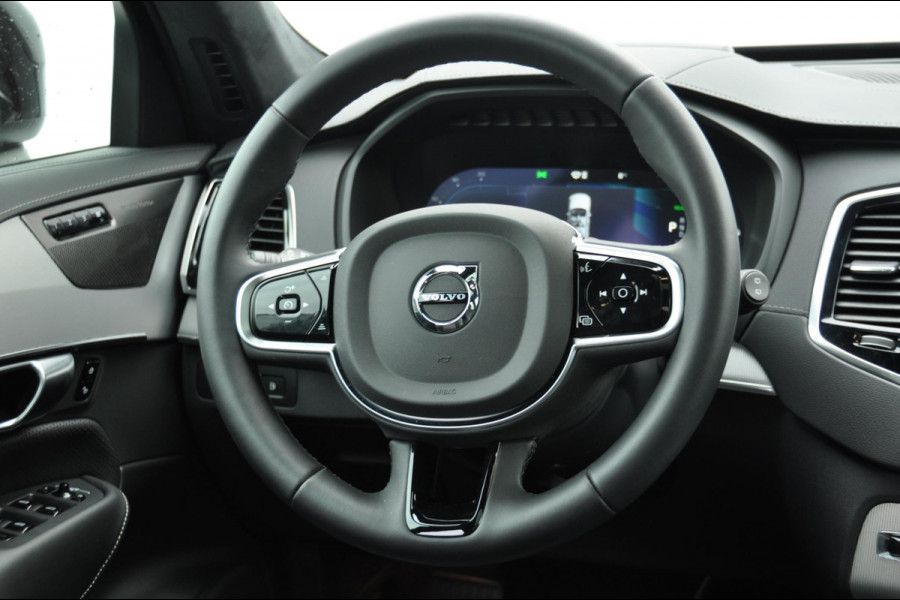 Volvo XC90 T8 455PK Automaat Recharge AWD Ultimate Dark HEICO / Luchtvering / Panoramisch schuif en kantel dak / Head-Up Display / Google Services / Adaptieve Cruise Control / Harman Kardon Audio/