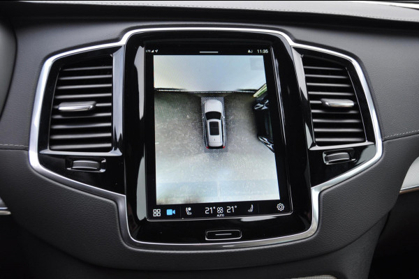 Volvo XC90 T8 455PK Automaat Recharge AWD Ultimate Dark HEICO / Luchtvering / Panoramisch schuif en kantel dak / Head-Up Display / Google Services / Adaptieve Cruise Control / Harman Kardon Audio/