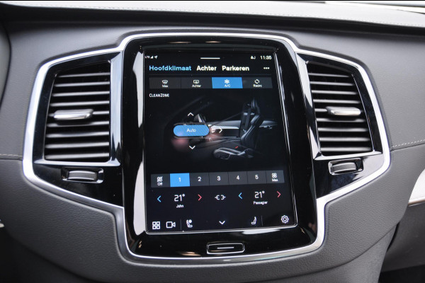 Volvo XC90 T8 455PK Automaat Recharge AWD Ultimate Dark HEICO / Luchtvering / Panoramisch schuif en kantel dak / Head-Up Display / Google Services / Adaptieve Cruise Control / Harman Kardon Audio/