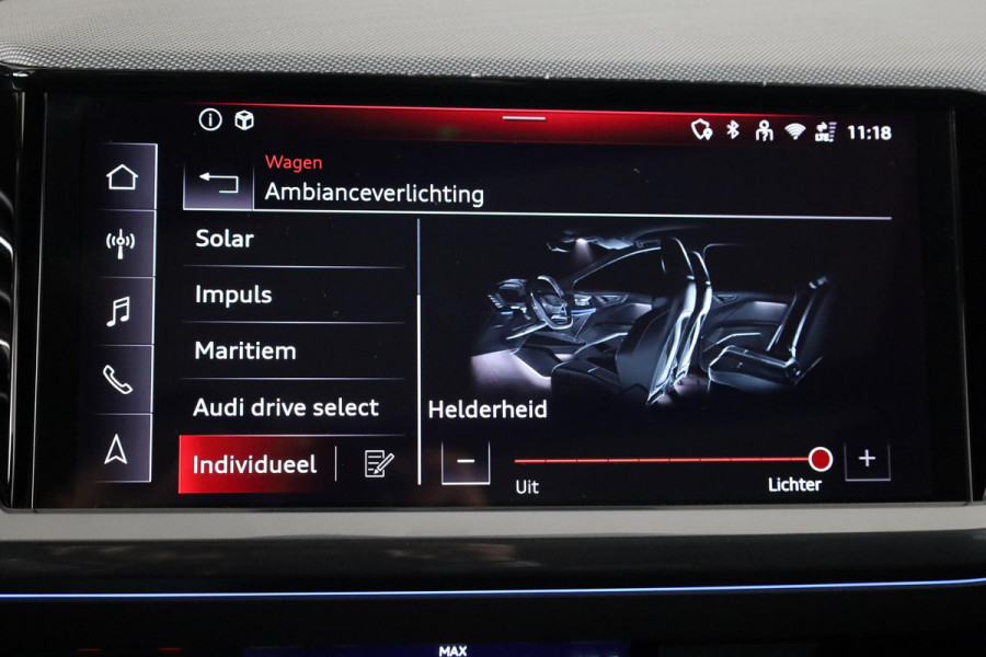 Audi Q4 Sportback e-tron 45 quattro S Edition 82 kWh 286pk | Panoramadak | lederen bekleding | SONOS premium Audio | Parkeercamera|