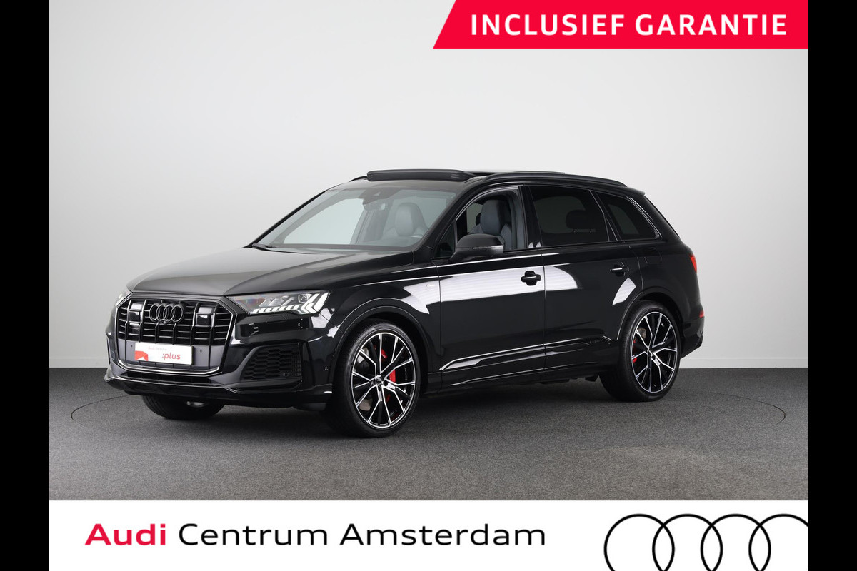Audi Q7 55 TFSI e quattro Pro Line S 380pk | Panoramadak | B&O Advanced | Servosluiting | Elektrisch verstelbare stoelen met geheugen en ventilatie  |