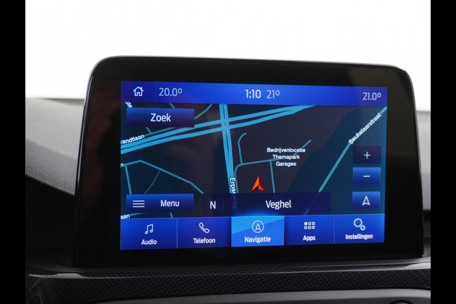 Ford FOCUS Wagon 1.0T 126PK ST Line 18" Navi Apple Carplay Android Auto Ecc Trekhaak Design Pack 2 Stuur+Stoel+Voorruit Verwarming Cruise Control EcoBoost Winter Pack Keyless Led Comfort Pack Lmv  Privacy Glas Licht-Regensensor Wifi Bluetooth Rijstrooksensor 1e Eigenaar 1.383KG