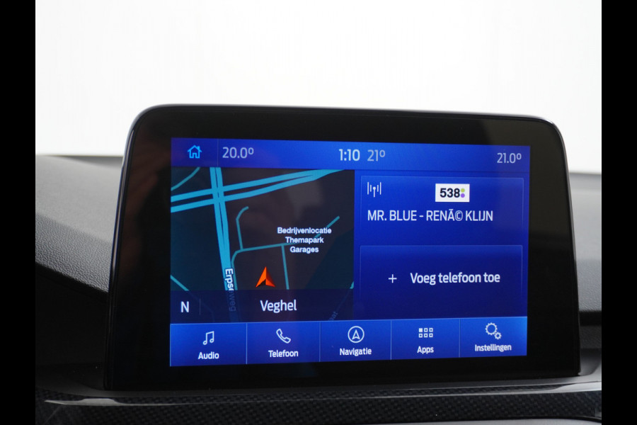 Ford FOCUS Wagon 1.0T 126PK ST Line 18" Navi Apple Carplay Android Auto Ecc Trekhaak Design Pack 2 Stuur+Stoel+Voorruit Verwarming Cruise Control EcoBoost Winter Pack Keyless Led Comfort Pack Lmv  Privacy Glas Licht-Regensensor Wifi Bluetooth Rijstrooksensor 1e Eigenaar 1.383KG